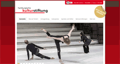 Desktop Screenshot of kulturstiftung-hh.de